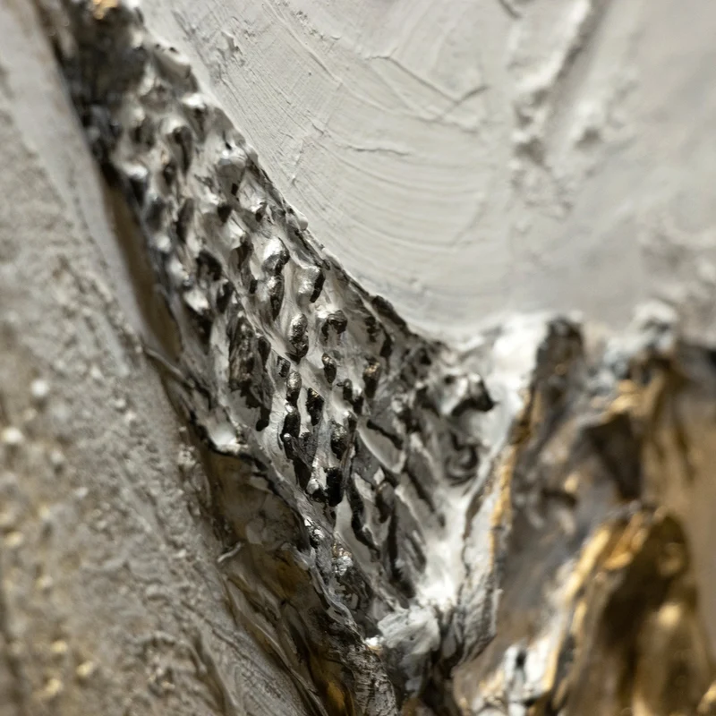 Struktur bilder mit rahmen "Unendlichkeit" 140x70cm