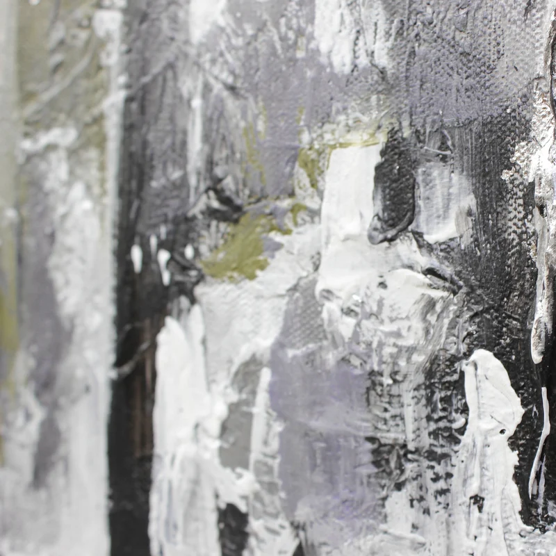 Handgemalte acrylbilder auf leinwand "Megapolis"