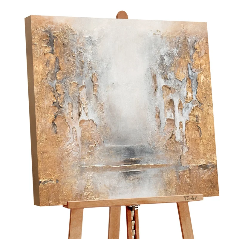 Acryl gemälde handgemalt "Klassik" 100x100cm
