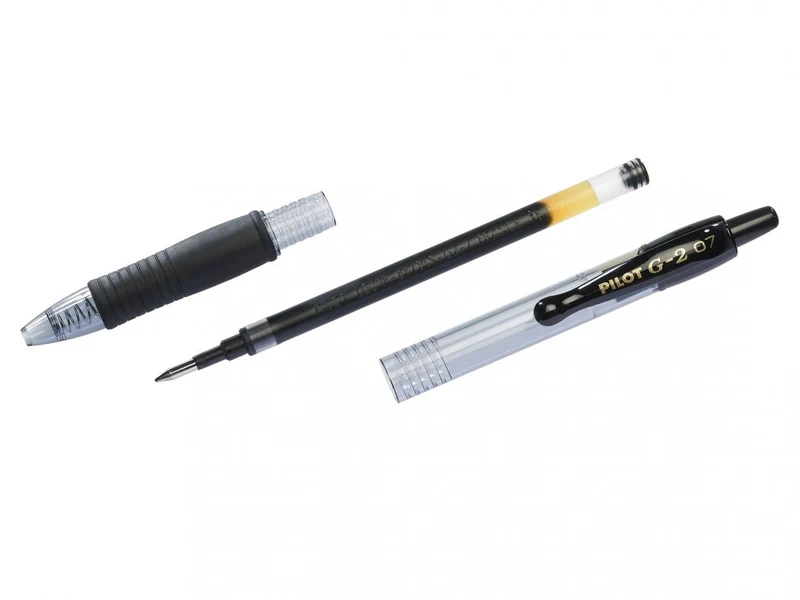Pilot - G2 - Gel pen Ink - Retractable Rollerball - Blue - Medium Tip - 3 Pack