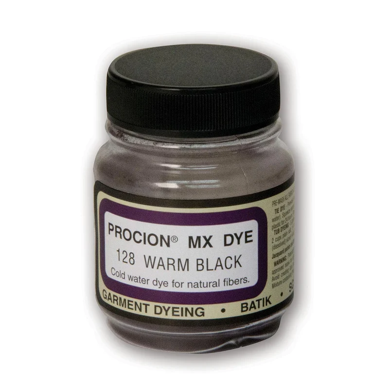 Jacquard - Procion MX Dye - Fabric Textile - Warm Black 128