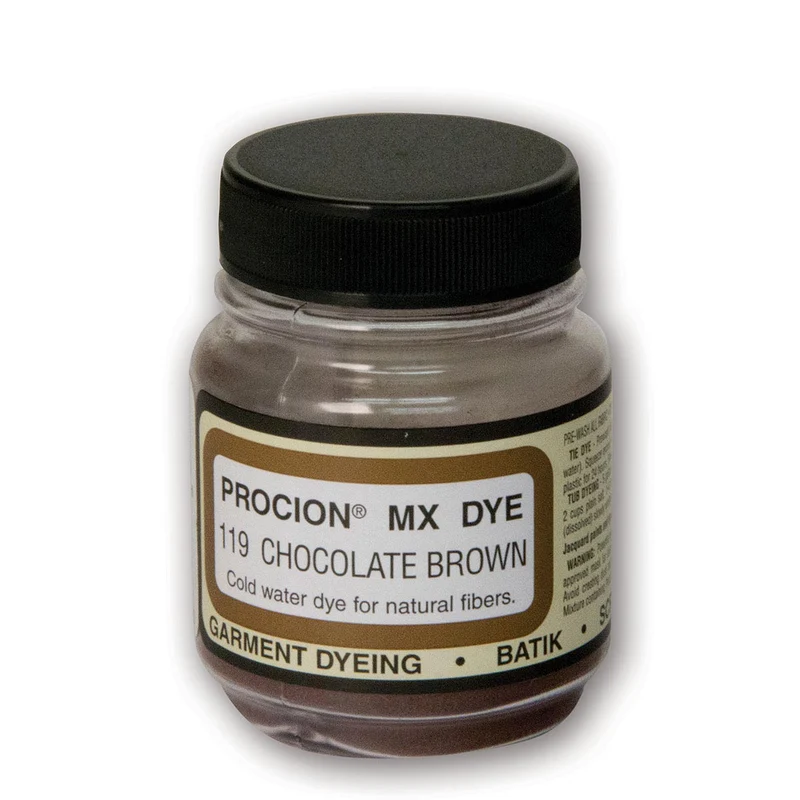 Jacquard - Procion MX Dye - Fabric Textile - Choclate Brown 119