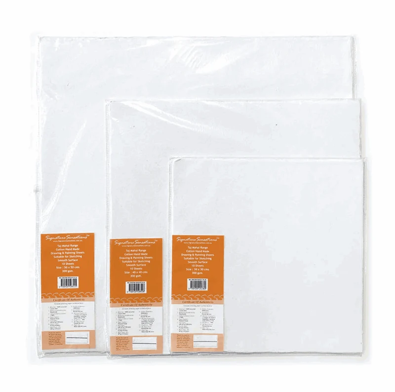 Cotton Canvas Pad 10oz 10 sheets