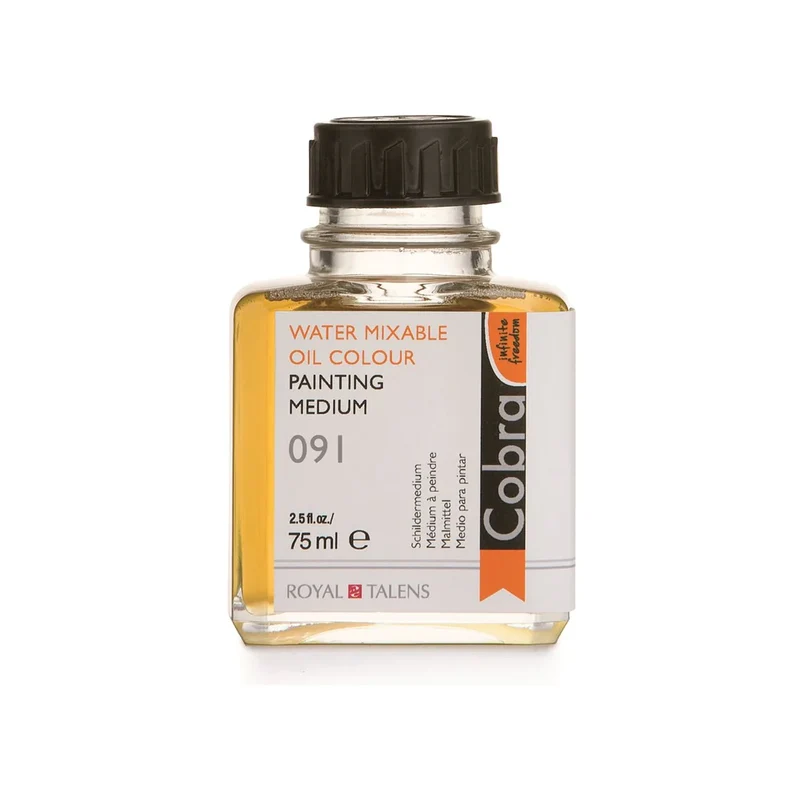 Cobra Water Mixable Oil Colour Painting Medium 091