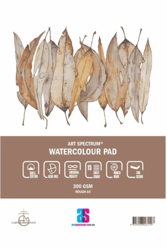 AS Watercolour Pad Rough 300gsm 100% Cotton