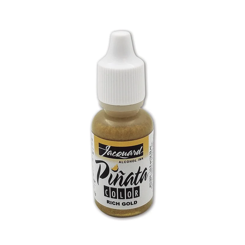 Jacquard - Pinata Alcohol Inks 1-2oz 15ml - Rich Gold 032