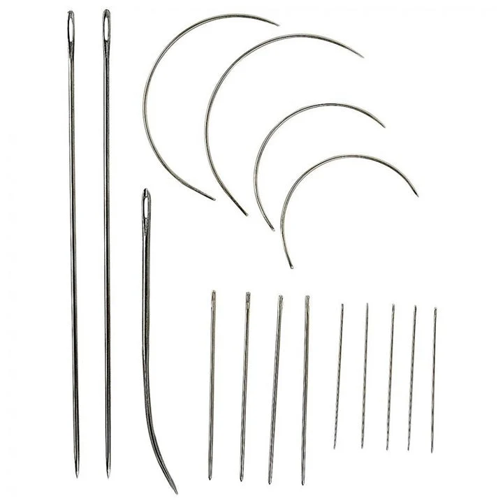 Set of 16 Needles, Various Shapes