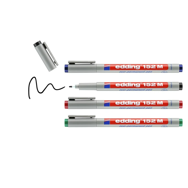 edding 152 M Folienschreiber non-permanent 4er-Set