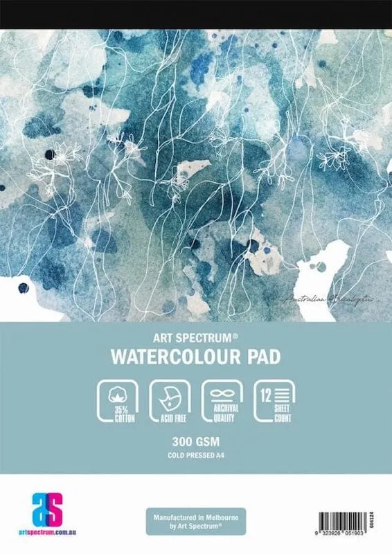 AS Watercolour Pad CP 300gsm 35% Cotton
