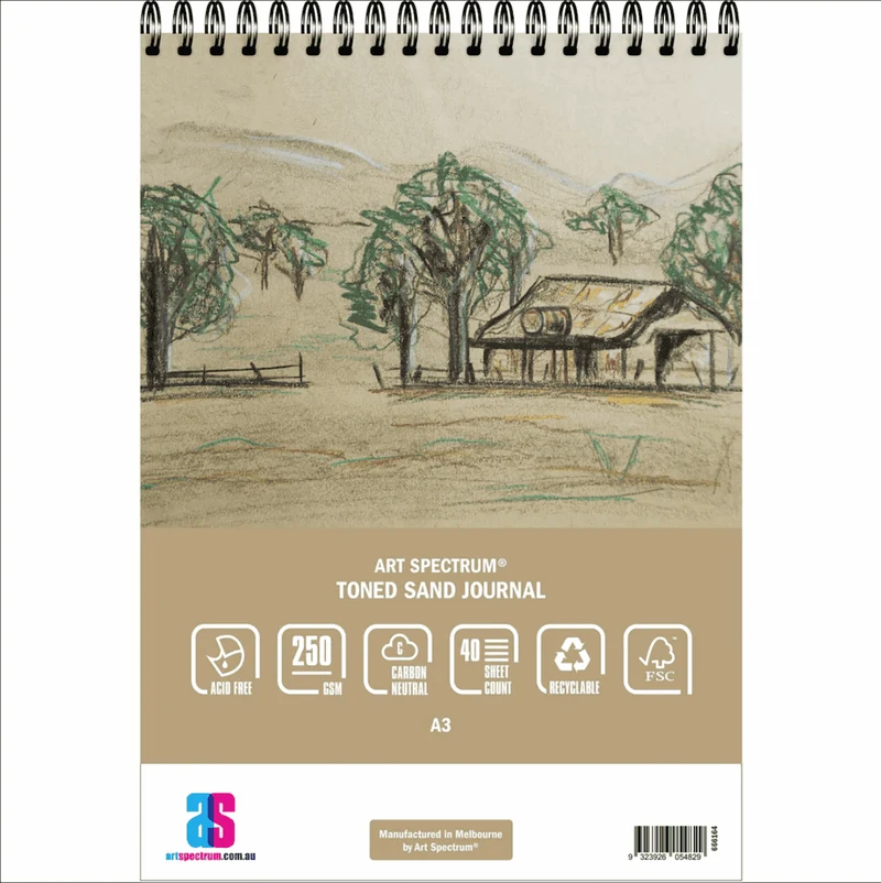 AS Toned A3 Journal 250gsm