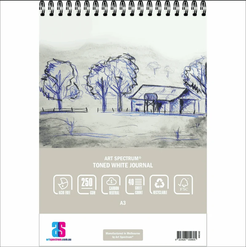 AS Toned A3 Journal 250gsm