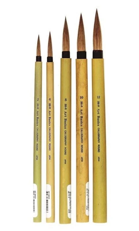 Art Basics Round Calligraphy Brush