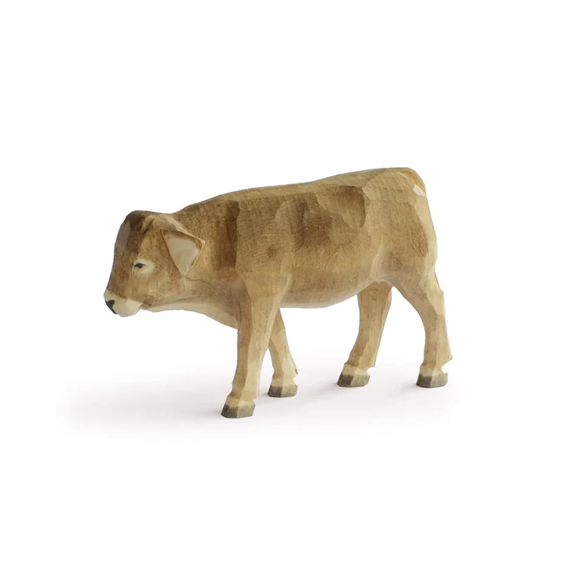 Kalb klein Kopf gerade braun