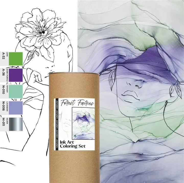 Kamenskaya Forest Fairies Ink Set