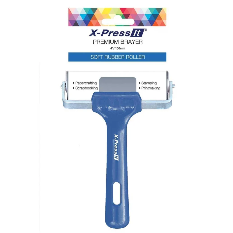 Premium Brayer - Soft Rubber Roller 100mm