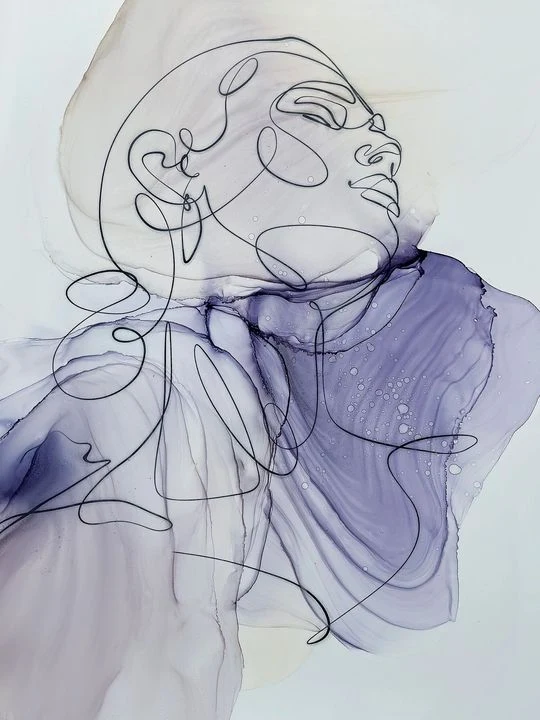Kamenskaya Ink Set 'Faces'