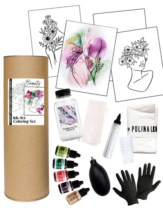 Kamenskaya Ink Set 'Beauty'