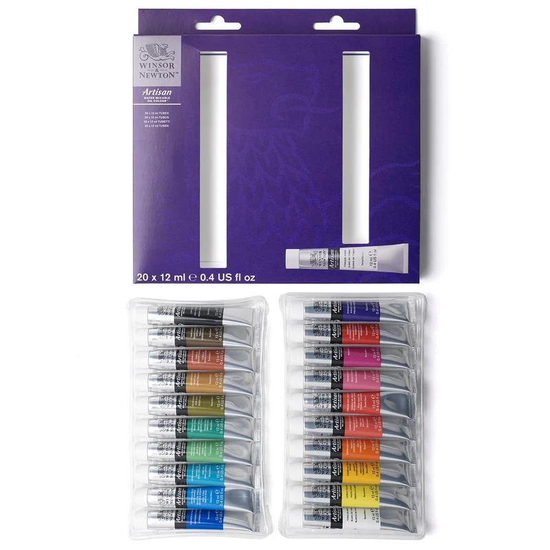 Winsor and Newton - Artisan Oil Colour Watermixable - 20 x 12ml Tube Set