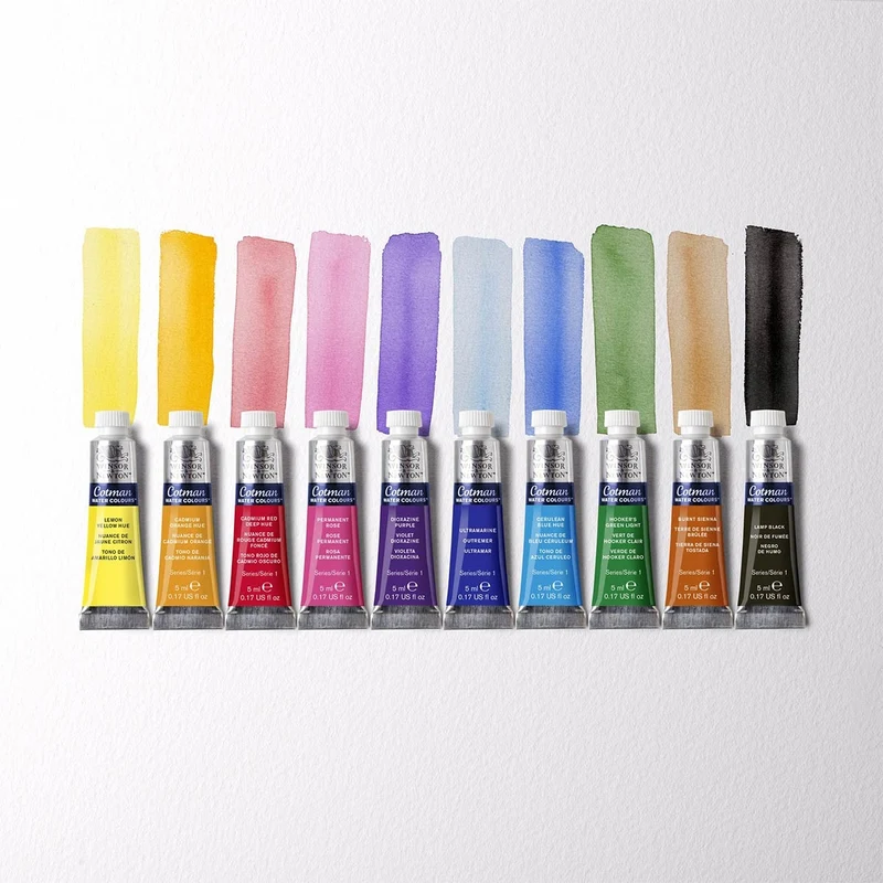 Winsor and Newton - Cotman Watercolour Discovery Set 10x5ml