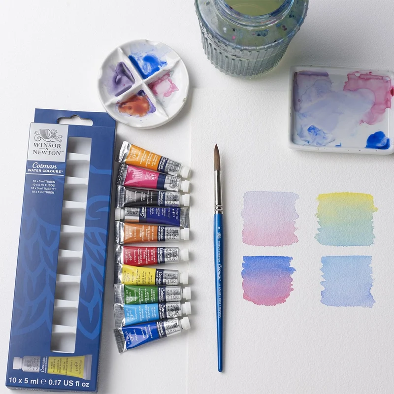 Winsor and Newton - Cotman Watercolour Discovery Set 10x5ml