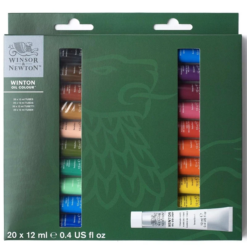Winsor and Newton - Winton Oil Colour - 20 x 12ml - Discovery Set