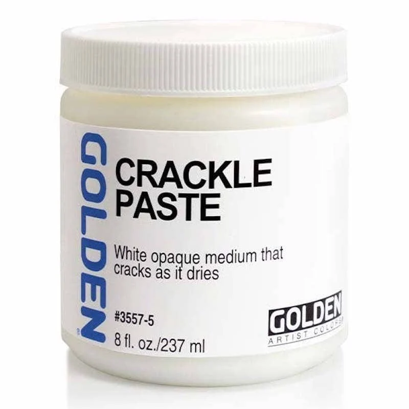 Golden Crackle Paste 237ml