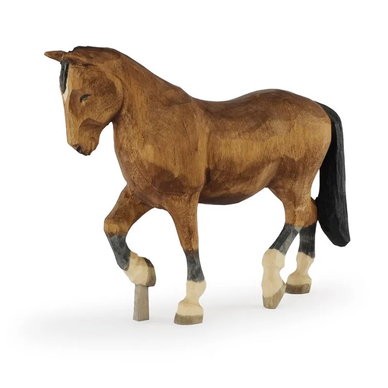 Pferd Bein rechts angewinkelt