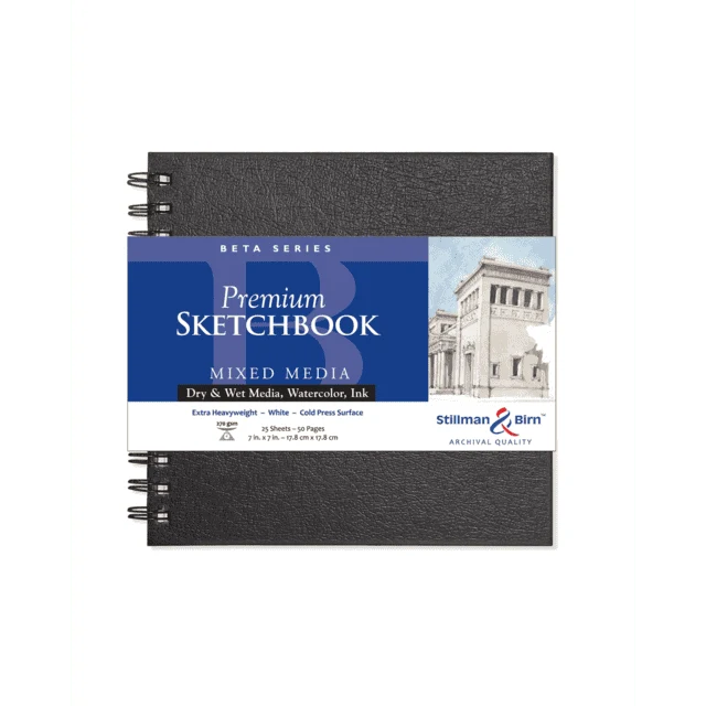 Beta Series Premium Wire Bound Mixed Media Sketchbook