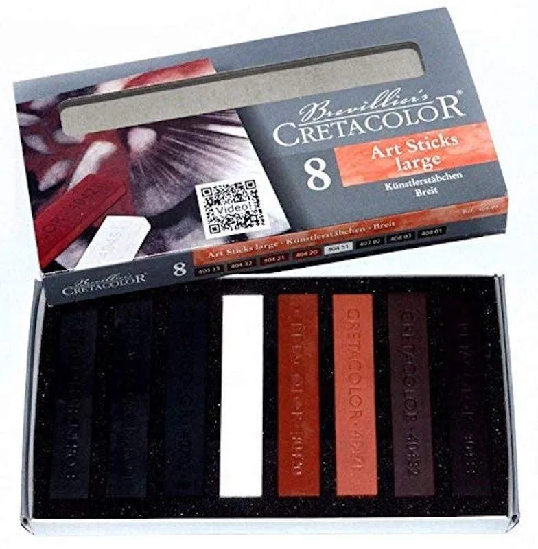 Cretacolour Art Sticks Large Box 8