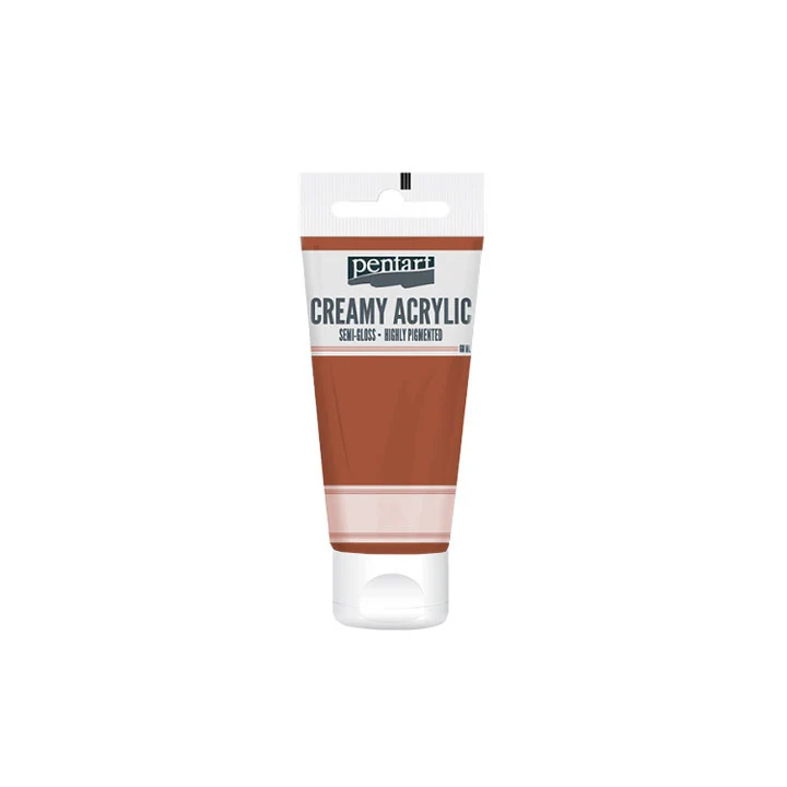 Pentart Creamy Acrylic Paint, Semi-Gloss, 60 ml