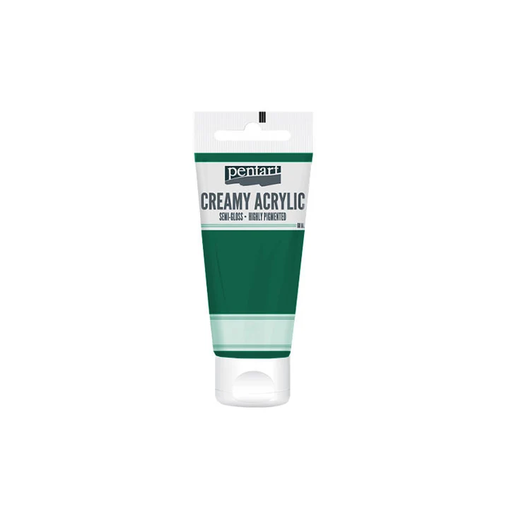 Pentart Creamy Acrylic Paint, Semi-Gloss, 60 ml