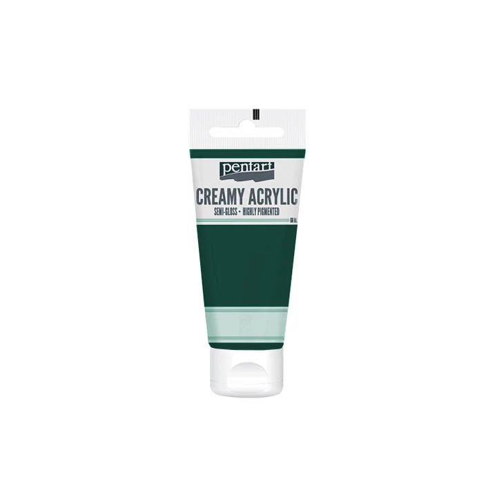 Pentart Creamy Acrylic Paint, Semi-Gloss, 60 ml