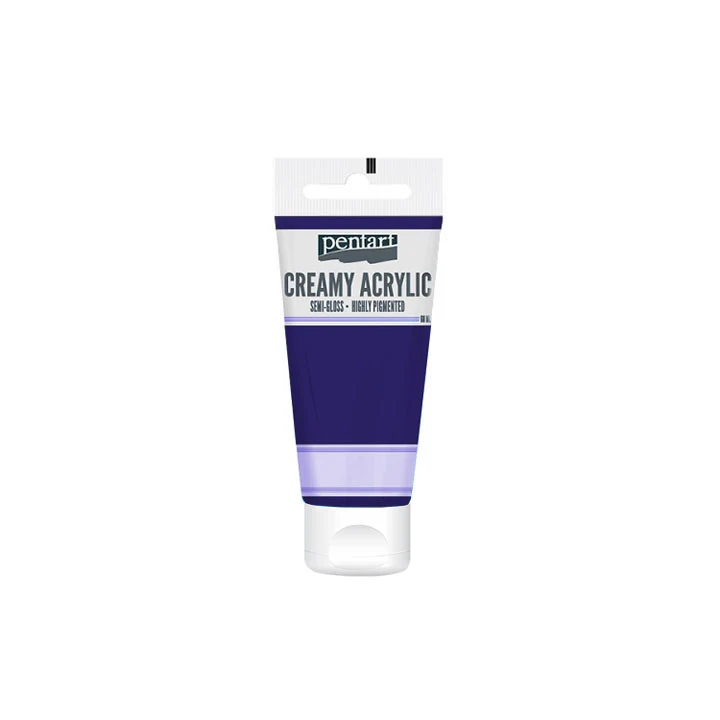 Pentart Creamy Acrylic Paint, Semi-Gloss, 60 ml