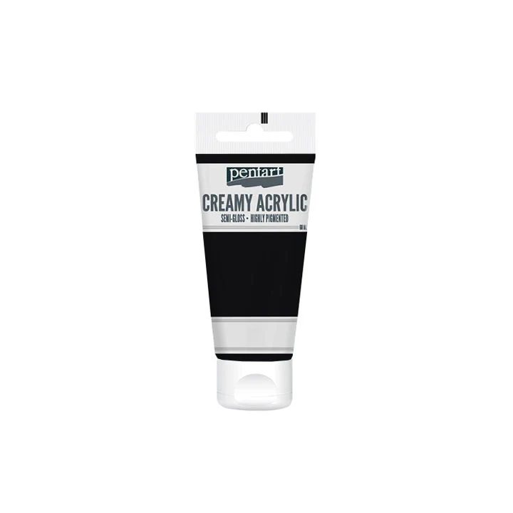 Pentart Creamy Acrylic Paint, Semi-Gloss, 60 ml