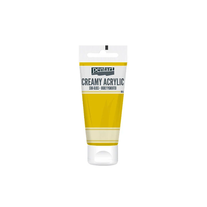 Pentart Creamy Acrylic Paint, Semi-Gloss, 60 ml