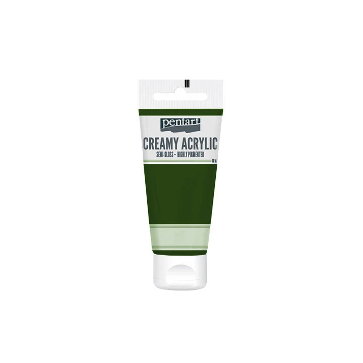 Pentart Creamy Acrylic Paint, Semi-Gloss, 60 ml