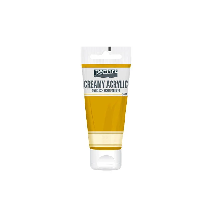 Pentart Creamy Acrylic Paint, Semigloss 200 ml
