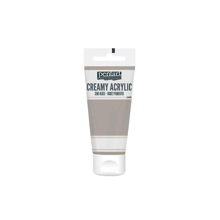 Pentart Creamy Acrylic Paint, Semigloss 200 ml