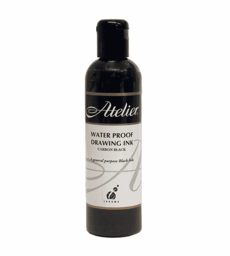 Atelier Water Proof Drawing Ink 250ml