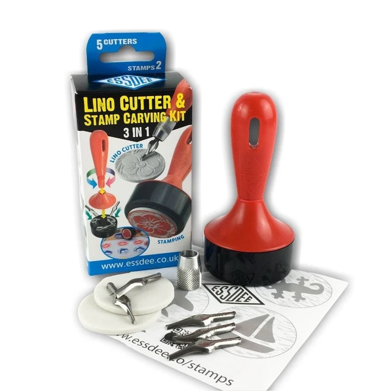 3 in 1 Lino Cutting Stamp Carving Kit