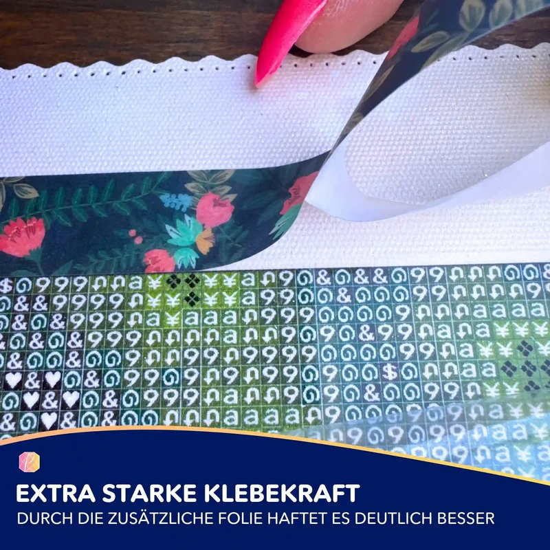 Klebeband für Diamond Painting - Blumen