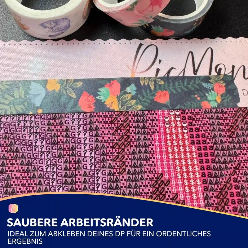Klebeband für Diamond Painting - Blumen