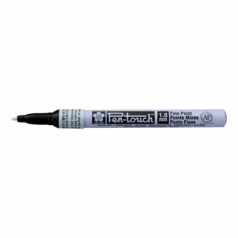 Sakura Pen Touch Fine 1mm White