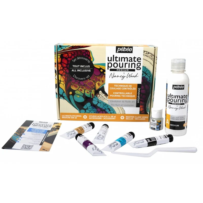 Pebeo - Ultimate Pouring Medium Discovery Kit
