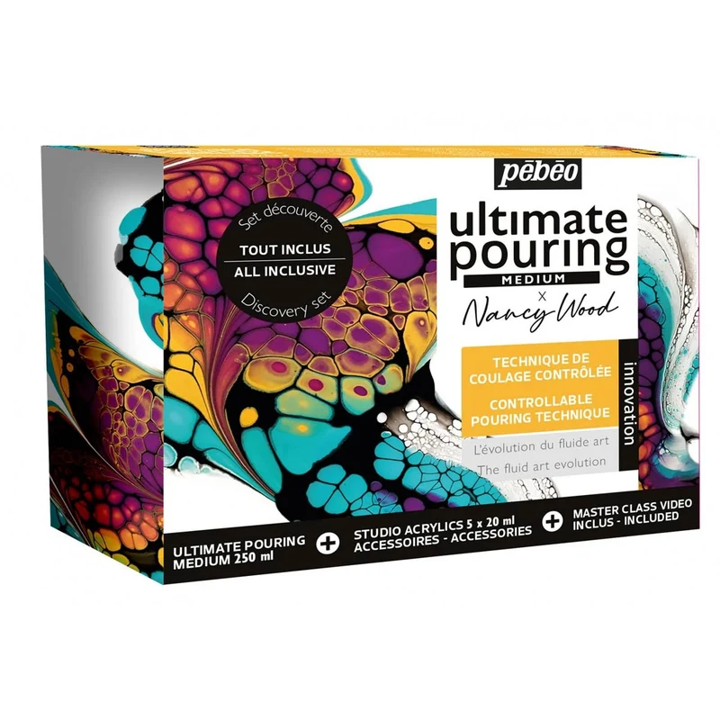 Pebeo - Ultimate Pouring Medium Discovery Kit