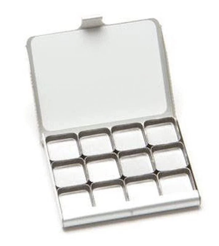 Art Toolkit Demi Palette 12 Mini Pans Black/Silver