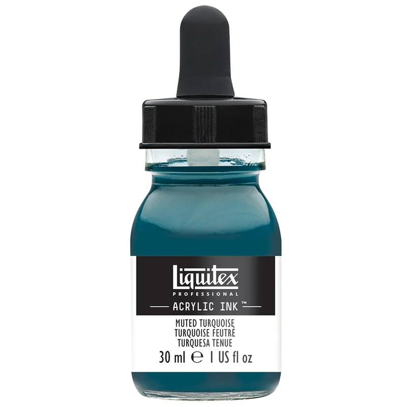 Liquitex - Acrylic Ink - 30ml Muted Turquoise