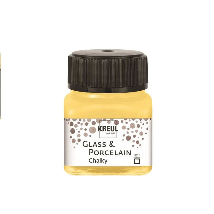 Kreul Chalk Paints for Glass and Porcelain, 20 ml