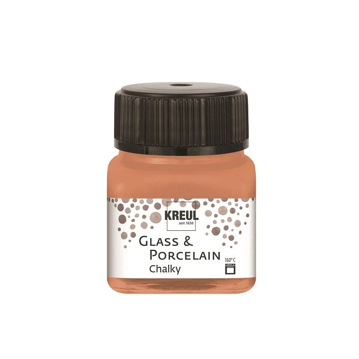 Kreul Chalk Paints for Glass and Porcelain, 20 ml
