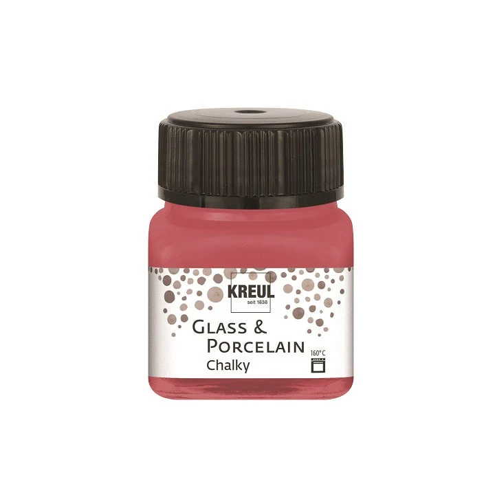 Kreul Chalk Paints for Glass and Porcelain, 20 ml